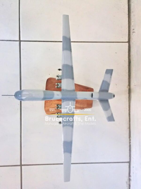 Model of General Atomics MQ-9 Reaper with detailed craftsmanship.